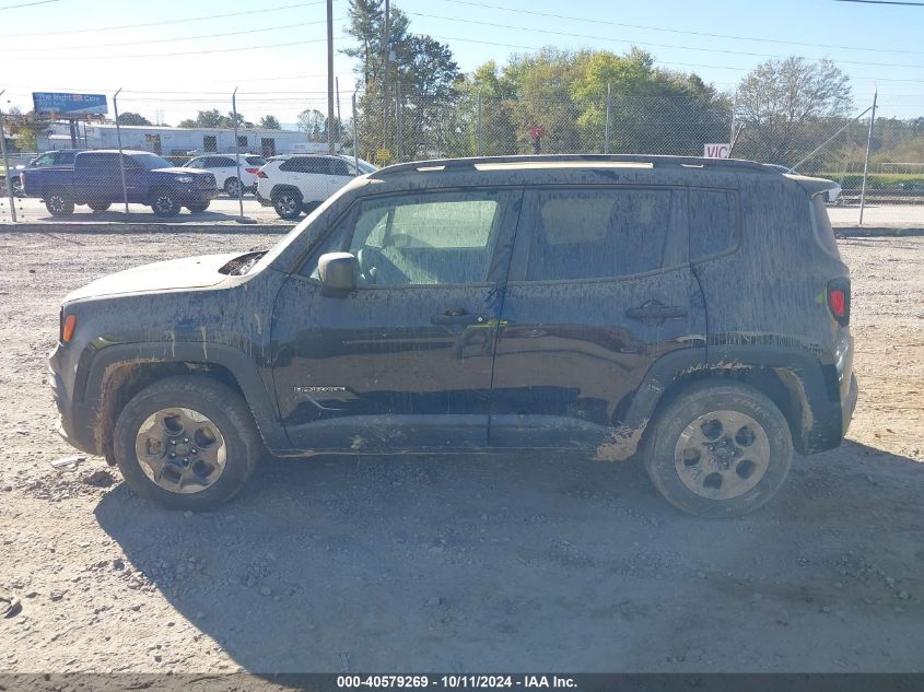 2018 Jeep Renegade Sport 4X4 VIN: ZACCJBAB3JPJ71226 Lot: 40579269