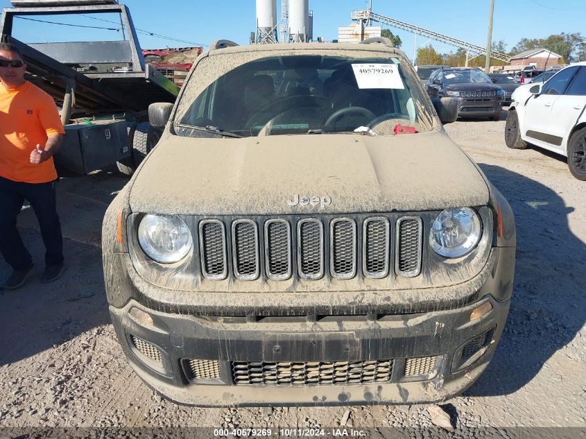 2018 Jeep Renegade Sport 4X4 VIN: ZACCJBAB3JPJ71226 Lot: 40579269