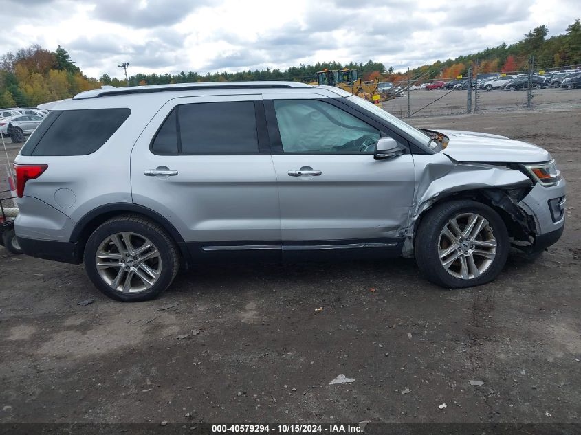 2017 Ford Explorer Limited VIN: 1FM5K8F85HGE40287 Lot: 40579294