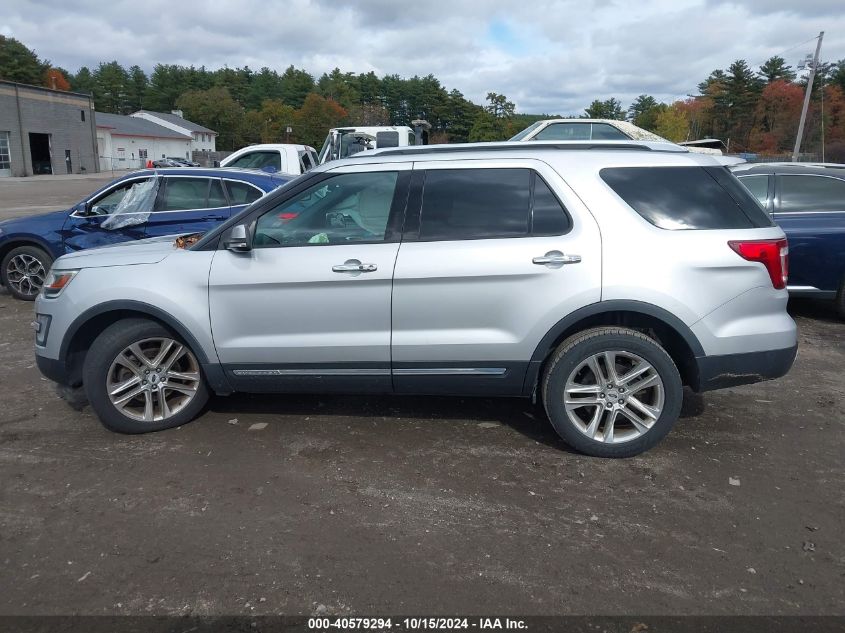 2017 Ford Explorer Limited VIN: 1FM5K8F85HGE40287 Lot: 40579294