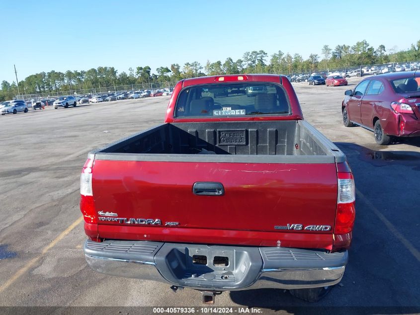 2006 Toyota Tundra Sr5 V8 VIN: 5TBDT44106S529420 Lot: 40579336