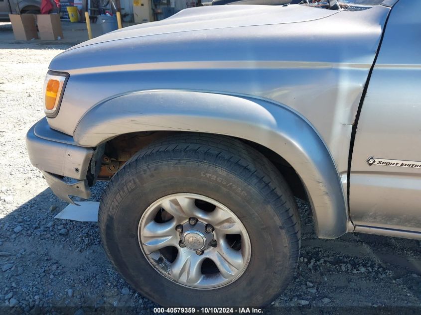 2002 Toyota 4Runner Sr5 V6 VIN: JT3GN86R920235668 Lot: 40579359