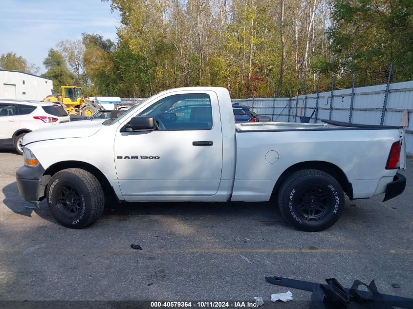 2012 Dodge Ram 1500 St VIN: 3C6JD7AP7CG248976 Lot: 40579364