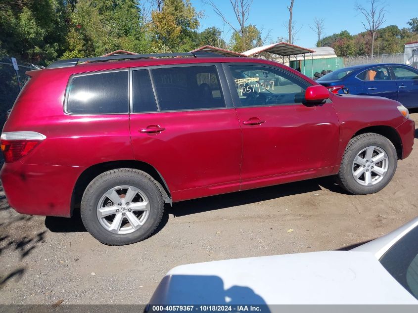 2010 Toyota Highlander Se V6 VIN: 5TDJK3EH4AS036965 Lot: 40579367