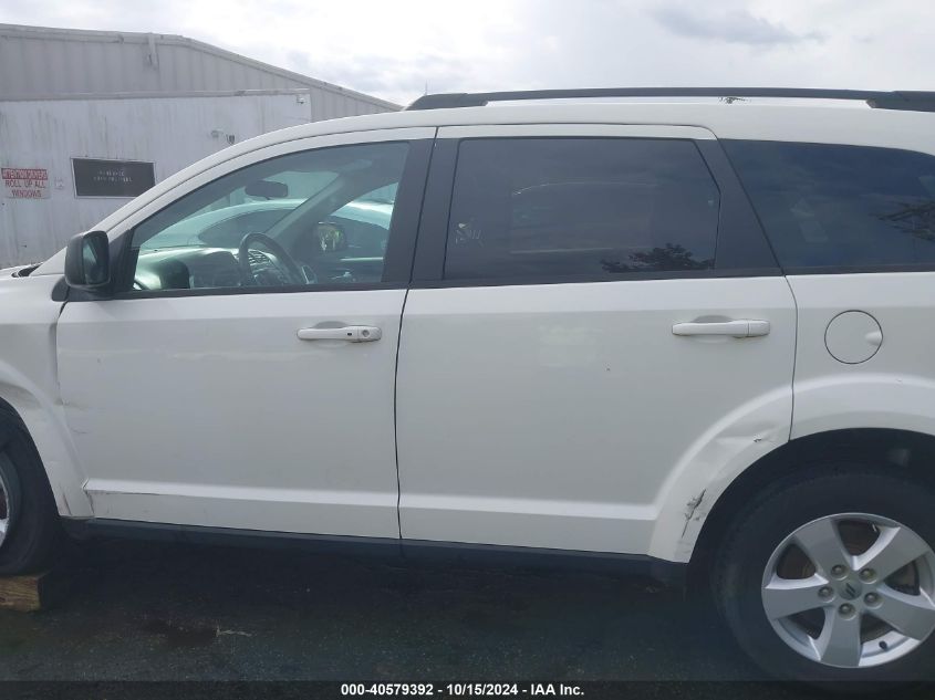 2018 Dodge Journey Se VIN: 3C4PDCAB6JT166922 Lot: 40579392