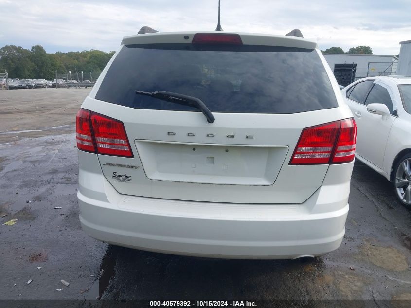 2018 Dodge Journey Se VIN: 3C4PDCAB6JT166922 Lot: 40579392