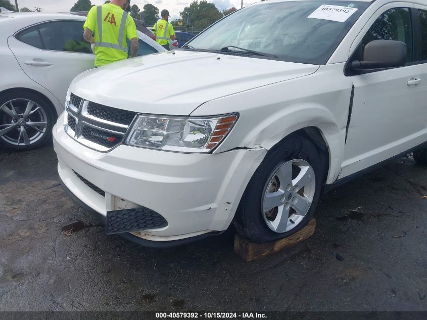 2018 Dodge Journey Se VIN: 3C4PDCAB6JT166922 Lot: 40579392