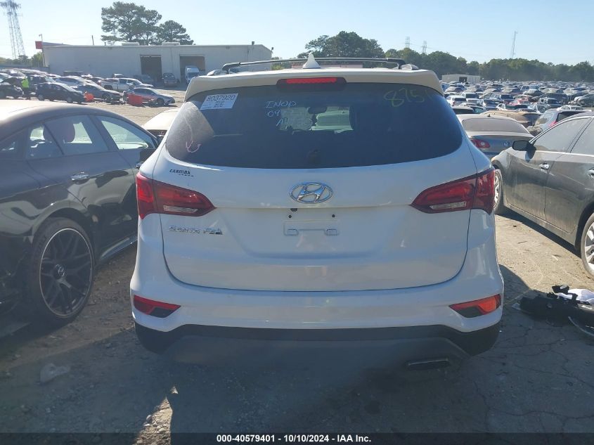 2018 Hyundai Santa Fe Sport 2.4L VIN: 5NMZU3LB0JH098751 Lot: 40579401