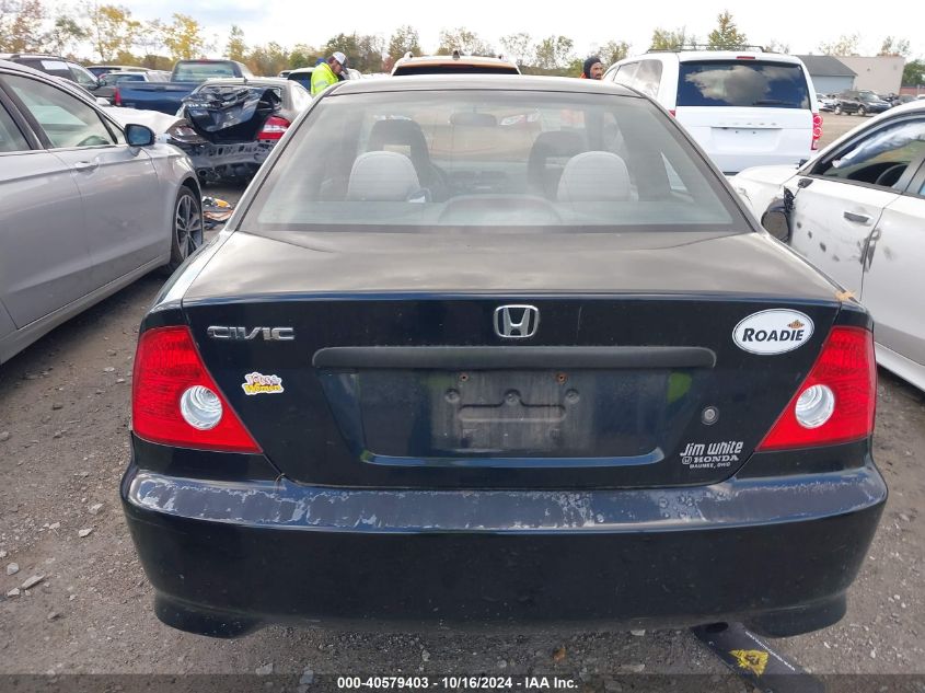 2004 Honda Civic Vp VIN: 1HGEM21174L017980 Lot: 40579403