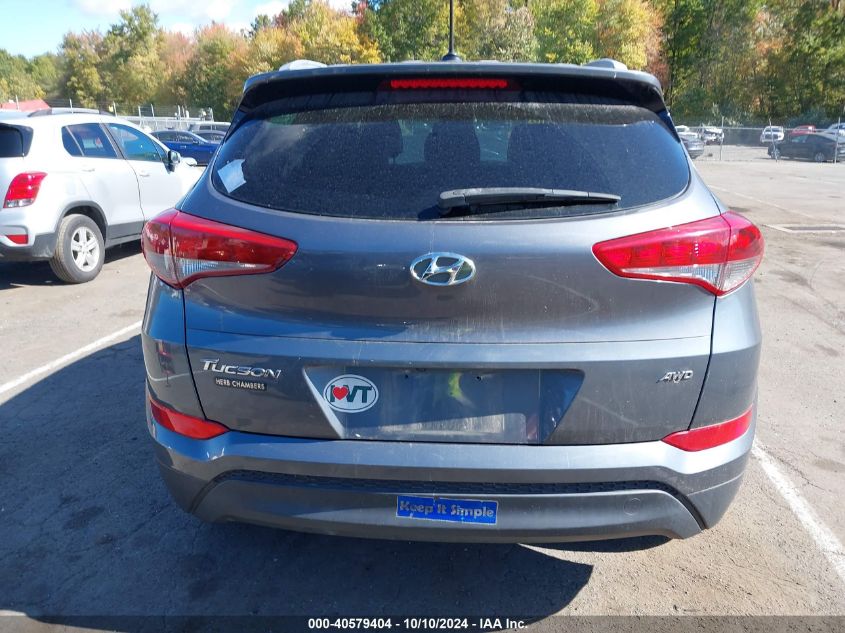 2016 Hyundai Tucson Se VIN: KM8J3CA47GU117443 Lot: 40579404