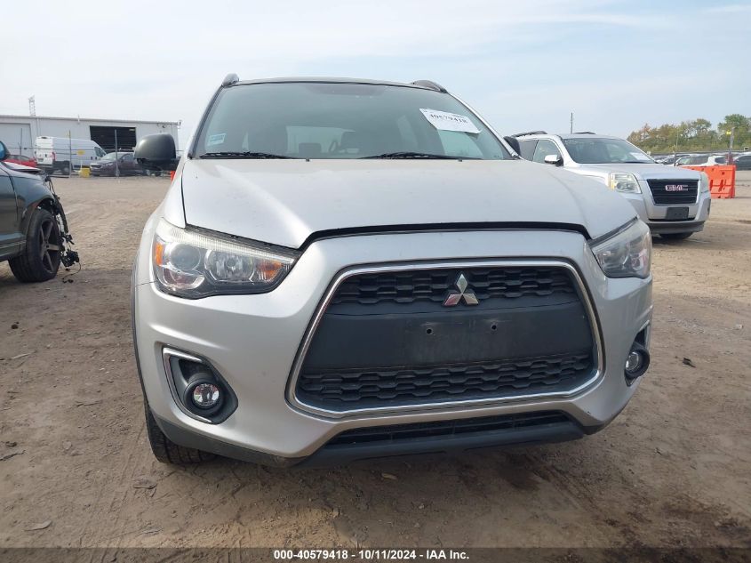 2013 Mitsubishi Outlander Sport Le VIN: 4A4AR5AUXDE020492 Lot: 40579418