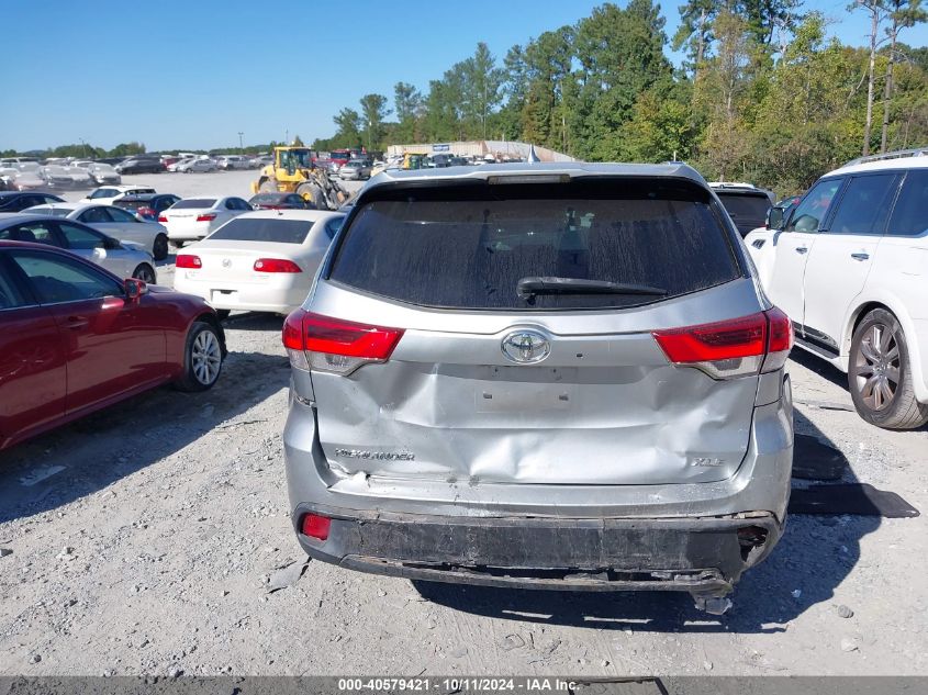 2017 Toyota Highlander Xle VIN: 5TDKZRFHXHS199633 Lot: 40579421