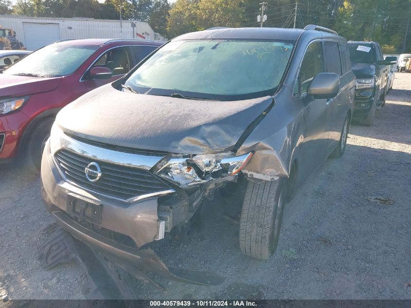 2017 Nissan Quest S/Sv/Sl/Platinum VIN: JN8AE2KP1H9168737 Lot: 40579439