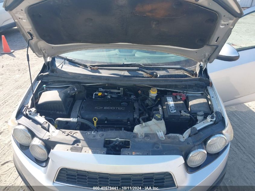 2012 Chevrolet Sonic 2Ls VIN: 1G1JA5SHXC4139365 Lot: 40579441