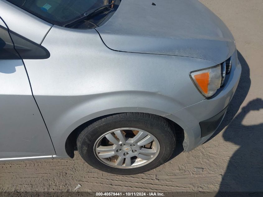 2012 Chevrolet Sonic 2Ls VIN: 1G1JA5SHXC4139365 Lot: 40579441