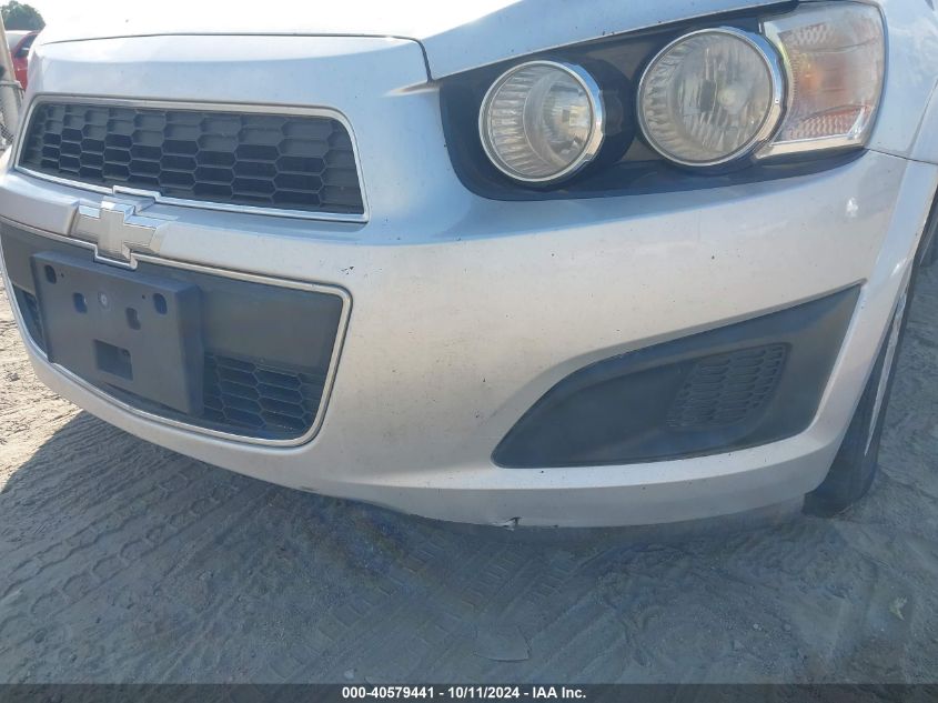 2012 Chevrolet Sonic 2Ls VIN: 1G1JA5SHXC4139365 Lot: 40579441