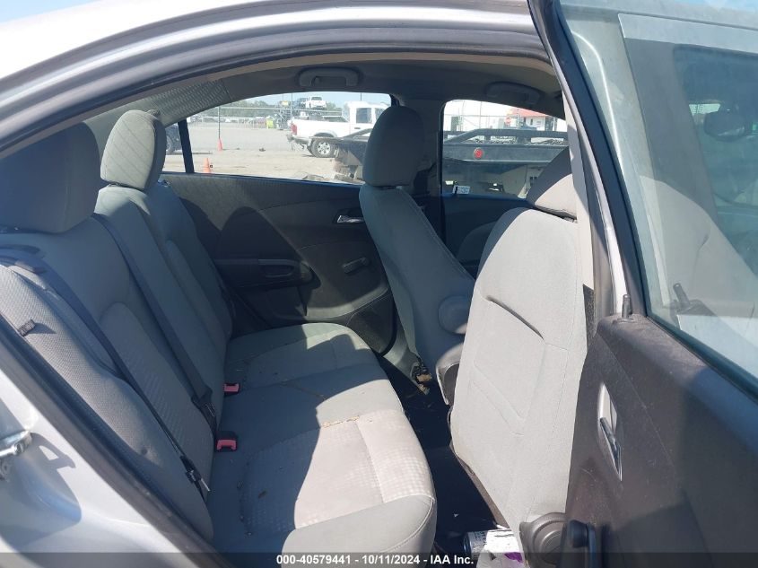 2012 Chevrolet Sonic 2Ls VIN: 1G1JA5SHXC4139365 Lot: 40579441