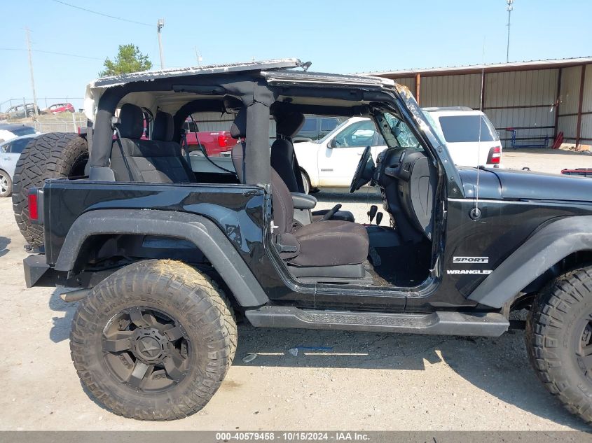 2014 Jeep Wrangler Sport VIN: 1C4AJWAG9EL150520 Lot: 40579458