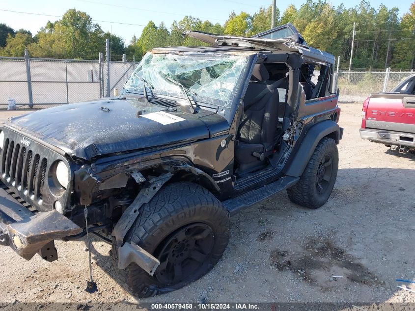 2014 Jeep Wrangler Sport VIN: 1C4AJWAG9EL150520 Lot: 40579458