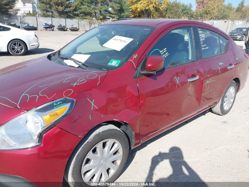 2018 Nissan Versa 1.6 Sv VIN: 3N1CN7AP0JK412080 Lot: 40579494