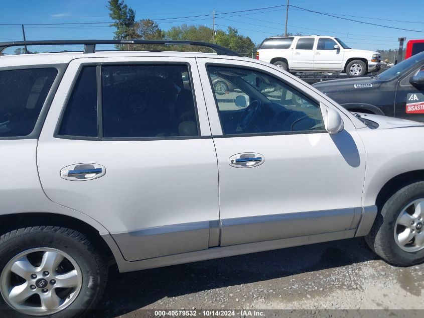 2005 Hyundai Santa Fe Gls/Lx VIN: KM8SC73E85U957584 Lot: 40579532