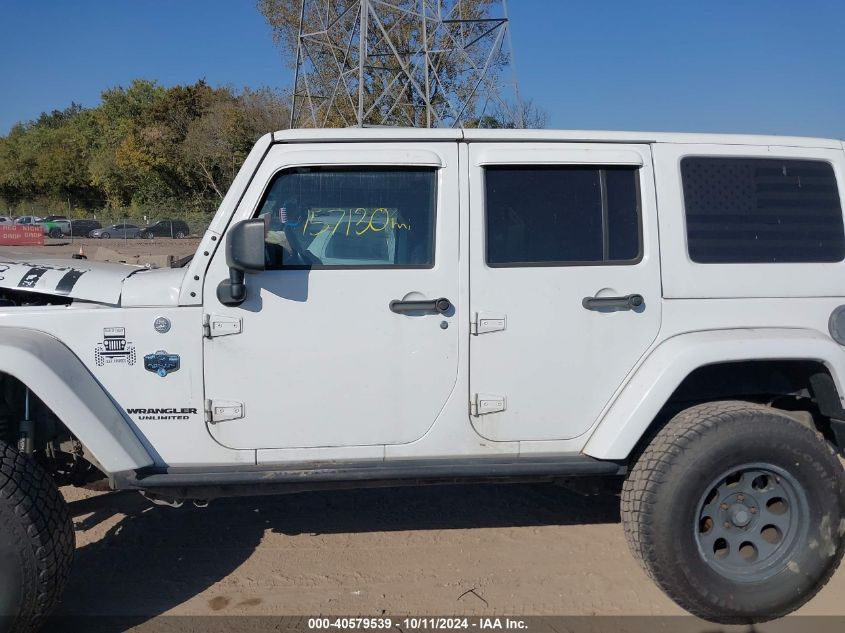 2012 Jeep Wrangler Unlimited Sahara VIN: 1C4BJWEG9CL174425 Lot: 40579539