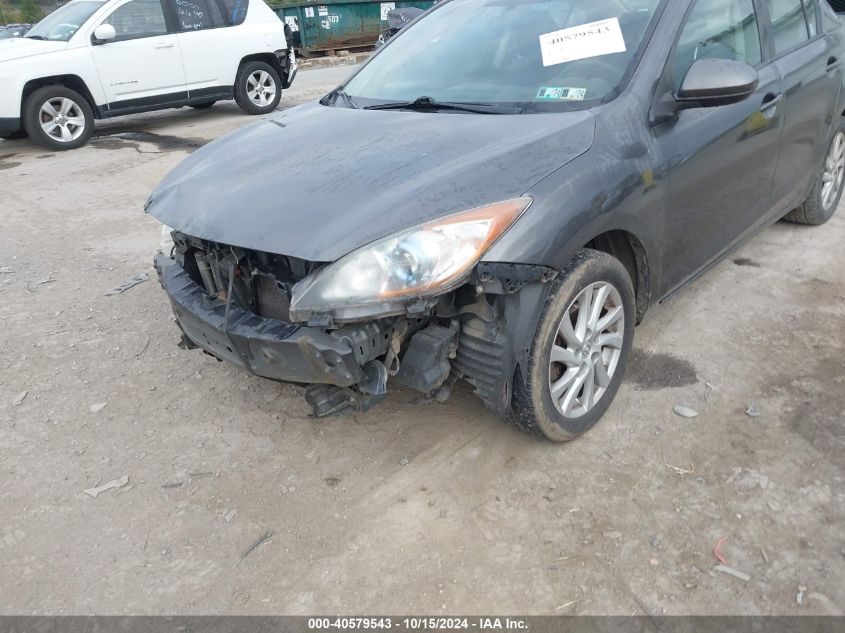 2012 Mazda Mazda3 I Touring VIN: JM1BL1V84C1687065 Lot: 40579543