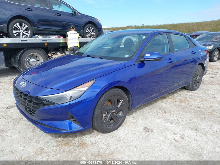 VIN KMHLS4AG1MU166435 2021 HYUNDAI ELANTRA SEL