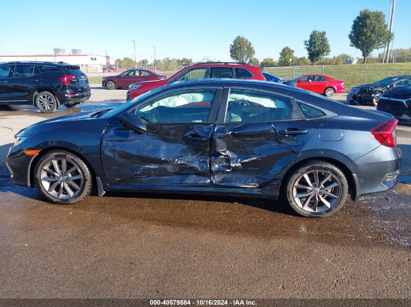 VIN 19XFC1F35ME001392 2021 HONDA CIVIC EX