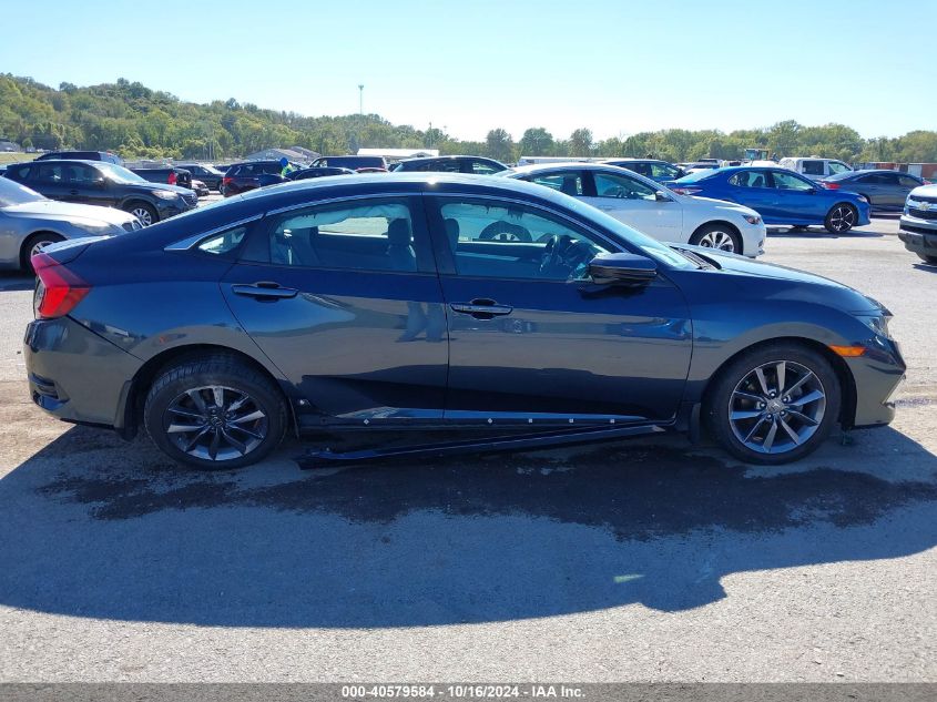 VIN 19XFC1F35ME001392 2021 HONDA CIVIC EX