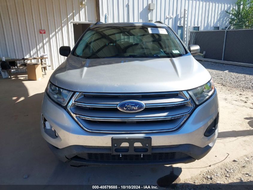 2016 Ford Edge Se VIN: 2FMPK3G93GBC40470 Lot: 40579585