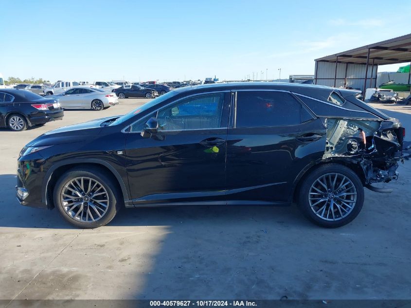 2022 Lexus Rx Rx 350 F Sport Handling VIN: 2T2YZMDA8NC327130 Lot: 40579627