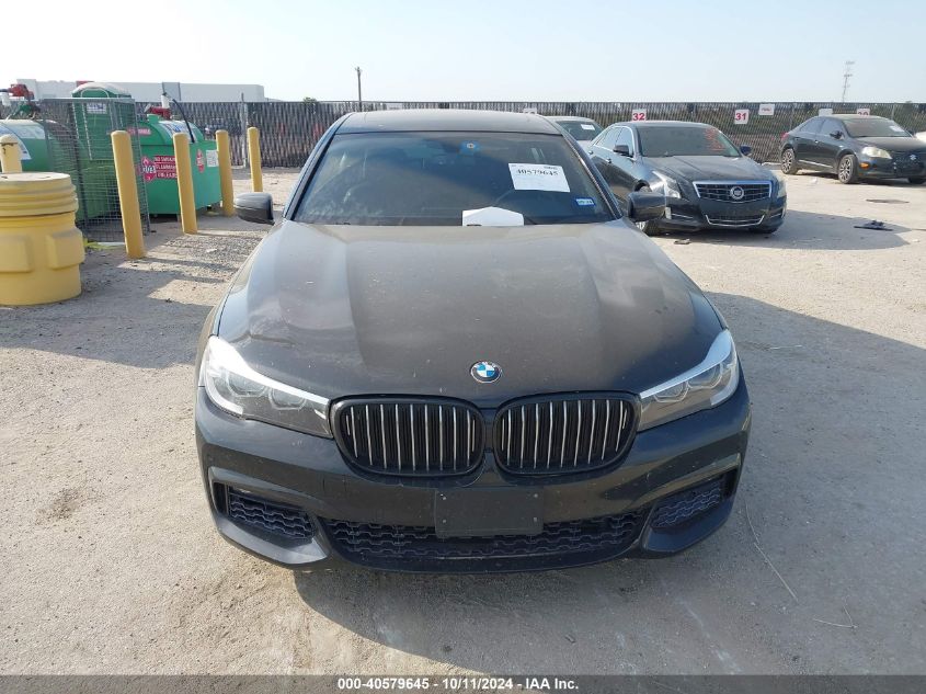 2016 BMW 740I I VIN: WBA7E2C52GG548177 Lot: 40579645