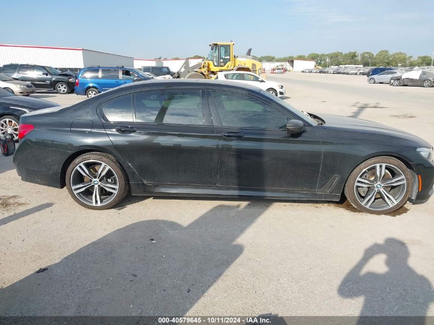 2016 BMW 740I I VIN: WBA7E2C52GG548177 Lot: 40579645