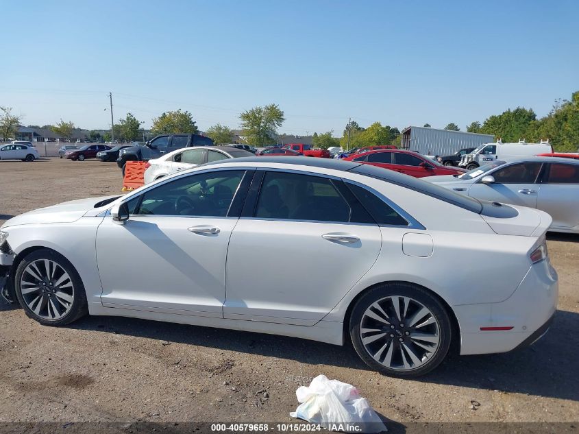 2017 Lincoln Mkz Reserve VIN: 3LN6L5E92HR610060 Lot: 40579658