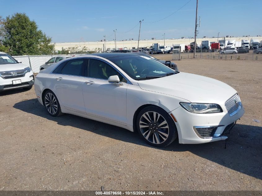 2017 Lincoln Mkz Reserve VIN: 3LN6L5E92HR610060 Lot: 40579658