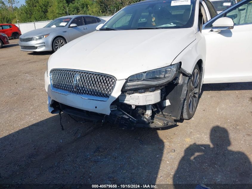 2017 Lincoln Mkz Reserve VIN: 3LN6L5E92HR610060 Lot: 40579658