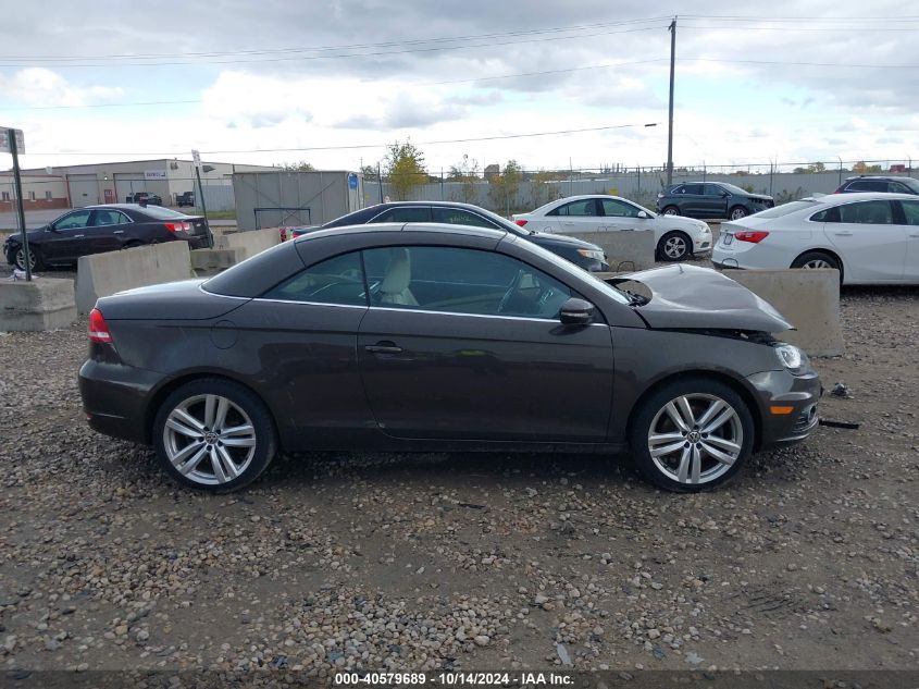 2014 Volkswagen Eos Executive VIN: WVWFW8AH8EV006294 Lot: 40579689