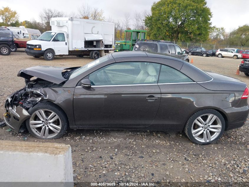 2014 Volkswagen Eos Executive VIN: WVWFW8AH8EV006294 Lot: 40579689