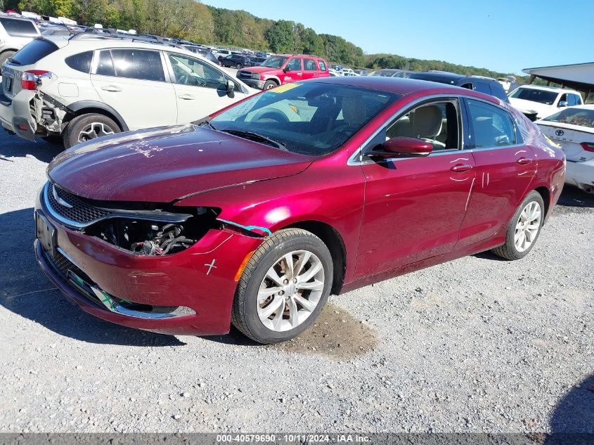 VIN 1C3CCCCG6FN589585 2015 Chrysler 200, C no.2