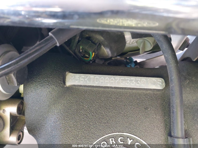 2016 INDIAN MOTORCYCLE CO. CHIEFTAIN - 56KTCAAA7G3330108