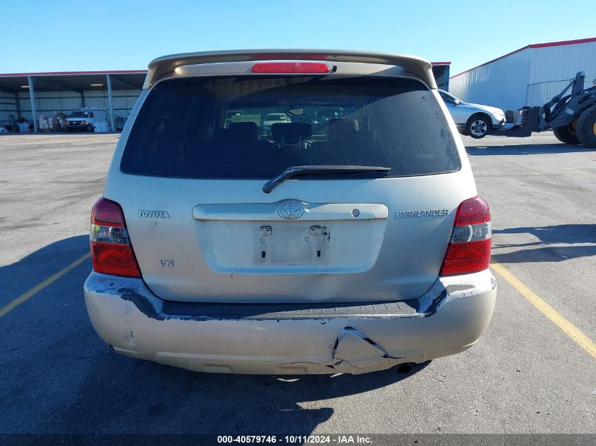 JTEDP21A560122647 2006 Toyota Highlander Limited V6