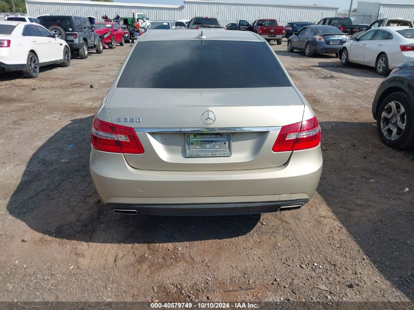 2011 Mercedes-Benz E 350 VIN: WDDHF5GB9BA374194 Lot: 40579749