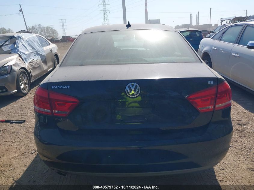 2012 Volkswagen Passat 2.5L Se VIN: 1VWBH7A3XCC058118 Lot: 40579752