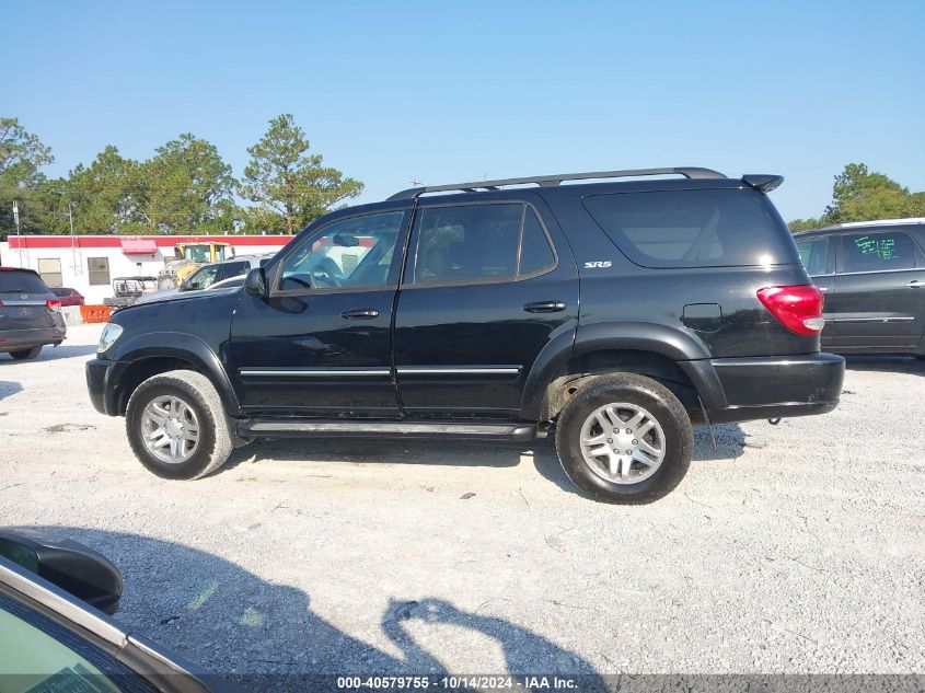 2005 Toyota Sequoia Sr5 VIN: 5TDBT44A25S235871 Lot: 40579755