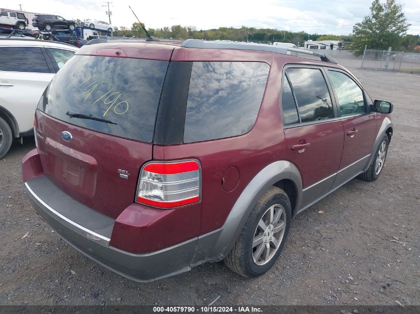 2008 Ford Taurus X Sel VIN: 1FMDK05WX8GA07996 Lot: 40579790