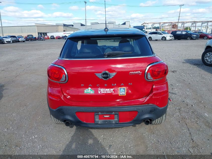 2014 Mini Paceman Cooper S VIN: WMWSS7C58EWS44435 Lot: 40579794