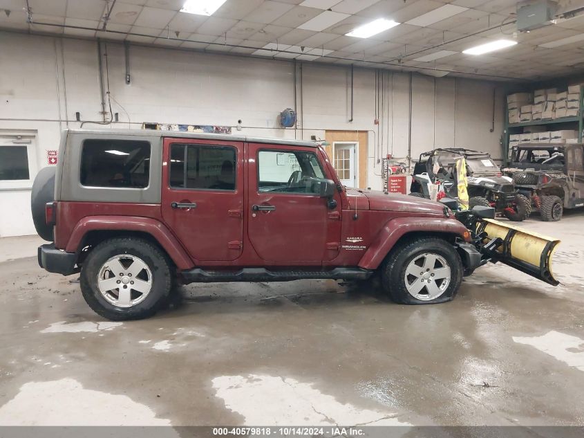 2007 Jeep Wrangler Unlimited Sahara VIN: 1J8GA59117L127670 Lot: 40579818