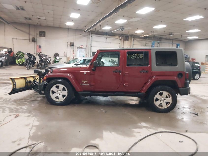 2007 Jeep Wrangler Unlimited Sahara VIN: 1J8GA59117L127670 Lot: 40579818