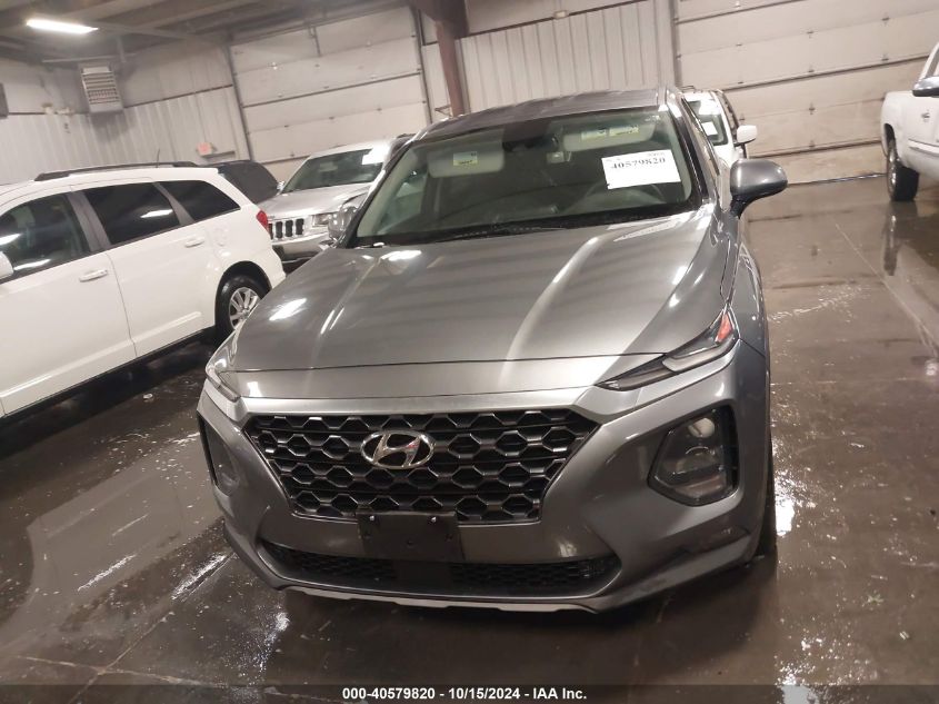 2019 Hyundai Santa Fe Sel VIN: 5NMS3CAD9KH122538 Lot: 40579820